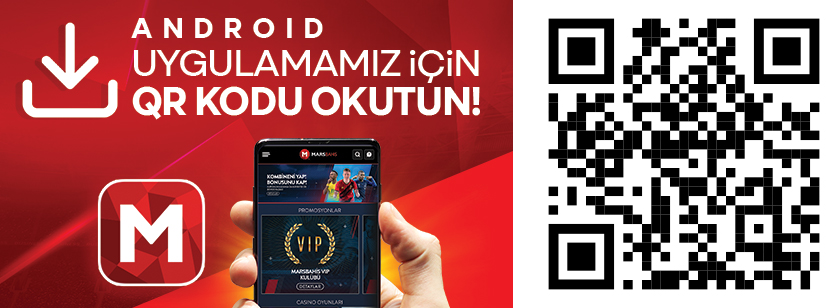Android uygulamamiz icin QR kodu okutun