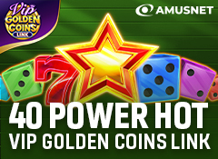 40 Power Hot VIP Golden Coins Link