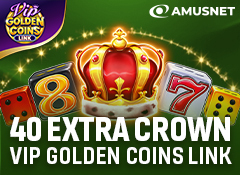 40 Extra Crown VIP Golden Coins Link
